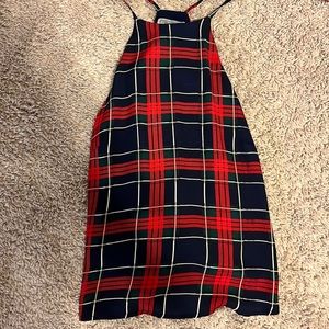 Plaid tank
